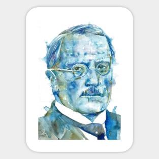 CARL JUNG - watercolor portrait .1 Sticker